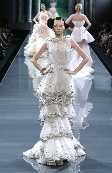 john galliano for dior wedding dresses|John Galliano partner.